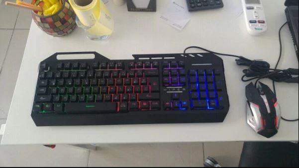 Hiper Logos V40 Işıklı Gaming Klavye + Mouse Set